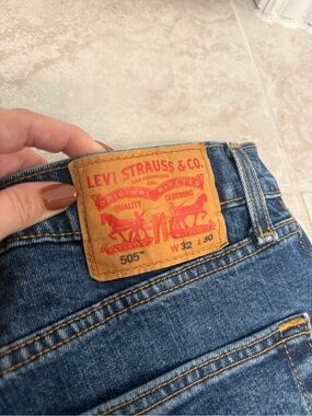 Womens 505 Levi’s Jean Shorts